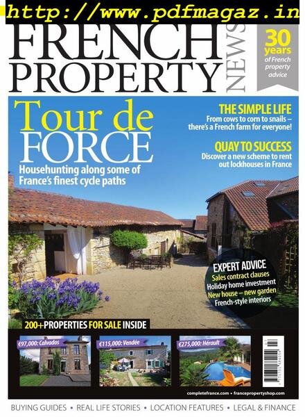 French Property News – July 2019 Cover