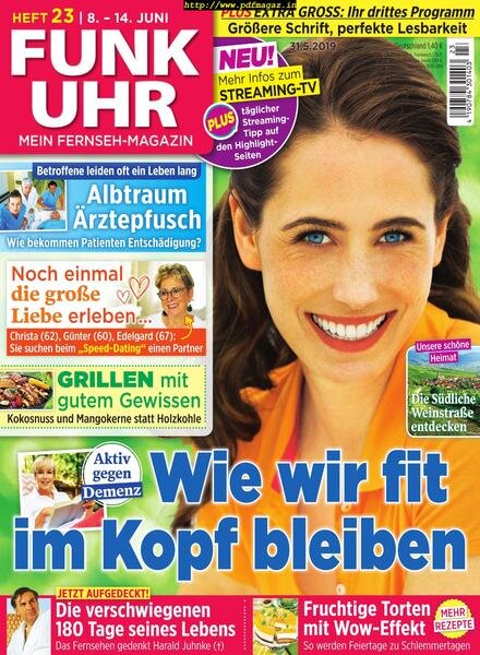 Funk Uhr – 31 Mai 2019 Cover