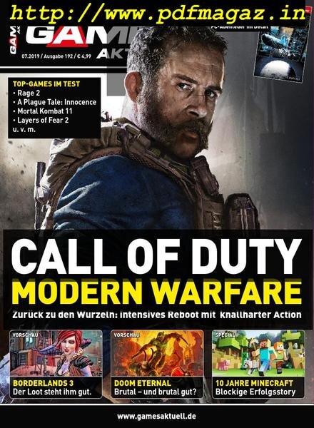 Games Aktuell – Juli 2019 Cover