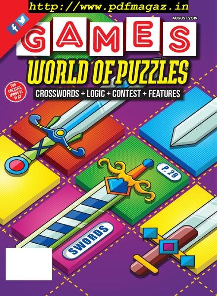 Games World of Puzzles – August 2019 Cover