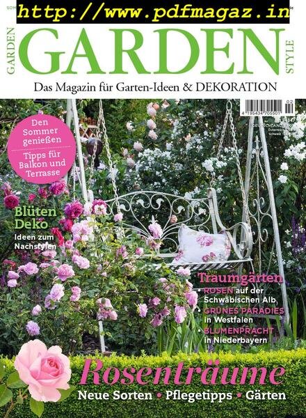 Garden Style – Juni-August 2019 Cover