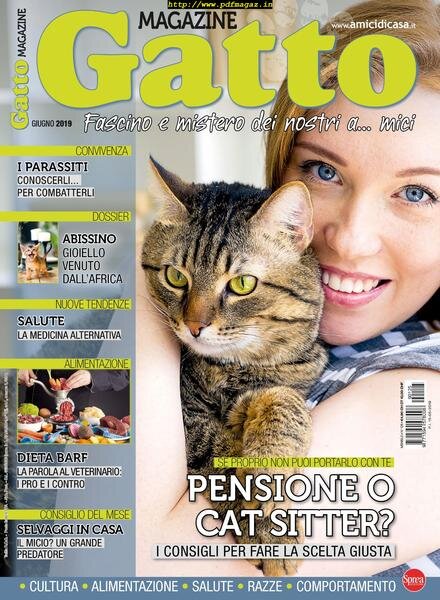 Gatto Magazine – giugno 2019 Cover