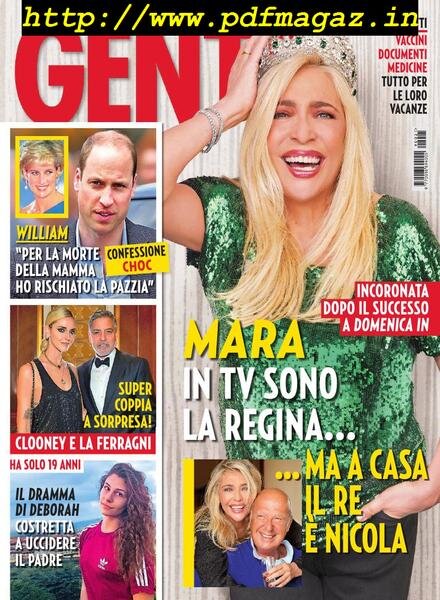 Gente Italia – 01 giugno 2019 Cover