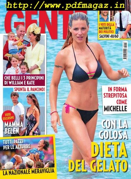 Gente Italia – 22 giugno 2019 Cover
