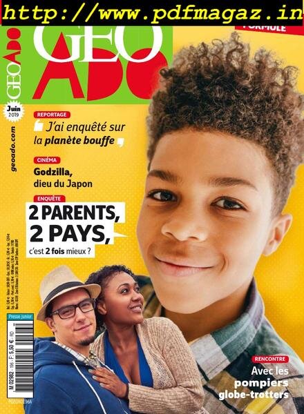 Geo Ado – Juin 2019 Cover