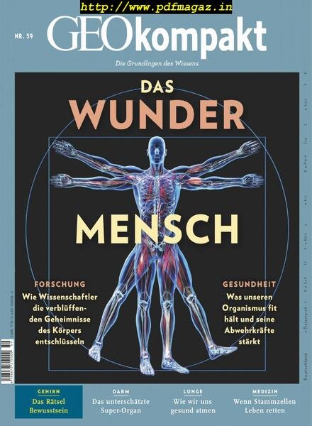 GEOkompakt – Juni 2019 Cover