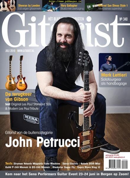 Gitarist Netherlands – juli 2019 Cover