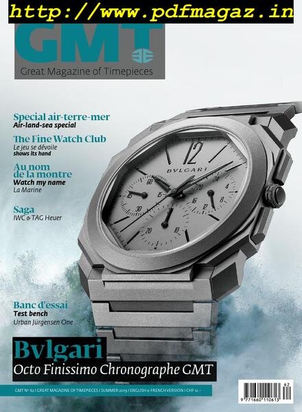 GMT – juin 2019 Cover