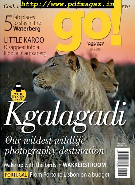 go! South Africa – July 2019 Cover