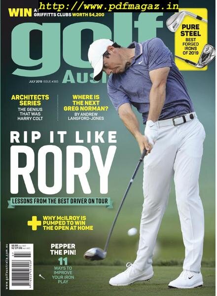 Golf Australia – July 2019 Cover