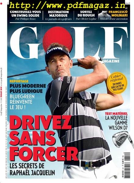 Golf Magazine France – juin 2019 Cover