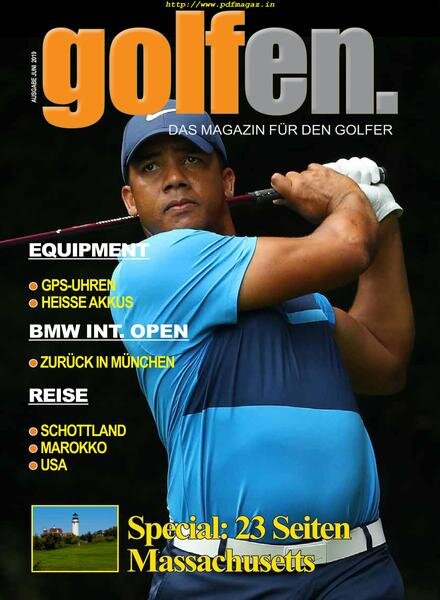 Golfen – Juni 2019 Cover