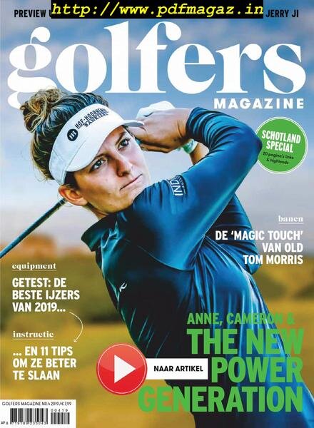 Golfers Magazine – juni 2019 Cover