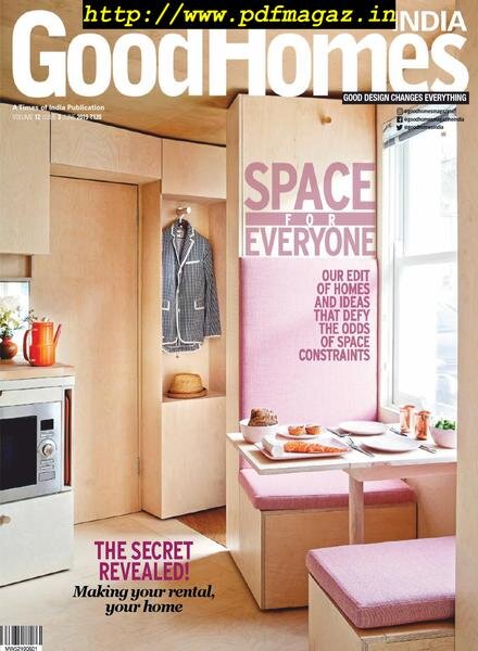 GoodHomes India – June 2019 Cover