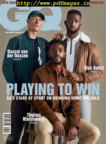 GQ South Africa – July 2019 Cover