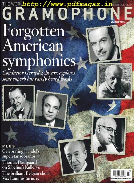 Gramophone – July 2019 Cover