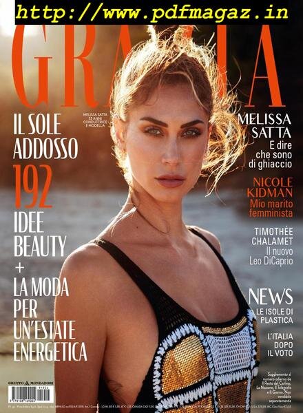 Grazia Italia – 30 maggio 2019 Cover