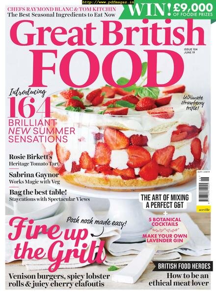 Great British Food – May 2019 Cover