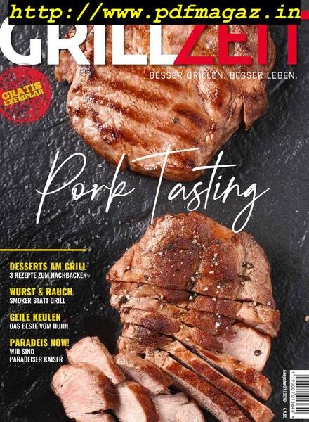 Grillzeit – N 1, 2019 Cover