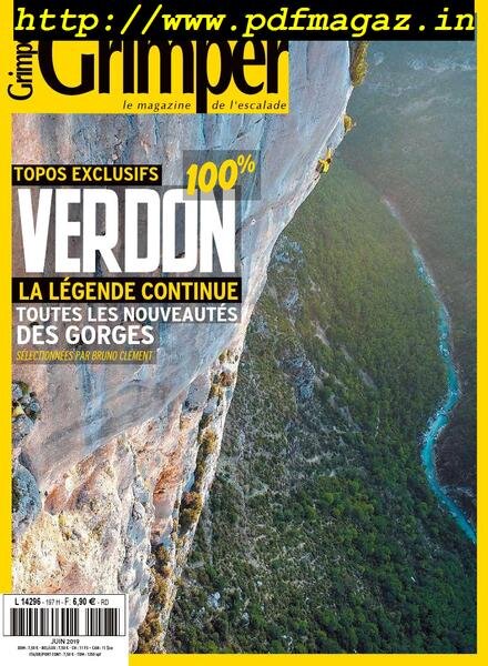 Grimper – juin 2019 Cover