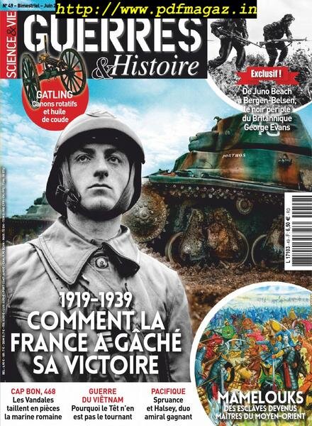 Guerres & Histoires – juin 2019 Cover