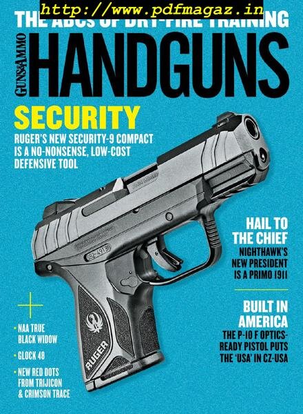 Handguns – August-September 2019 Cover