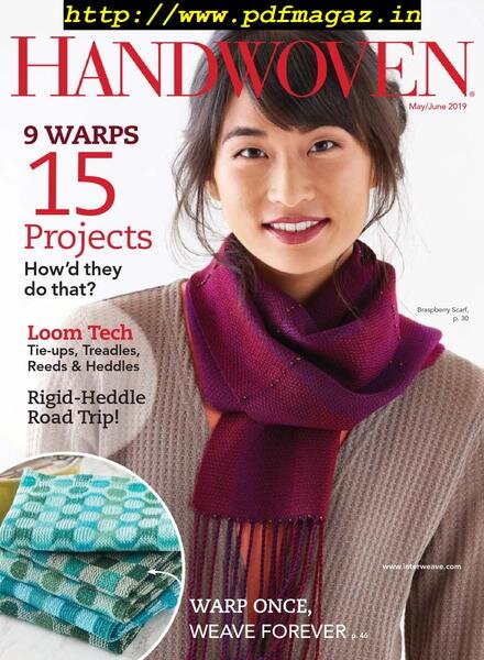 Handwoven – May 2019 Cover