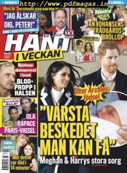 Hant i Veckan – 22 maj 2019