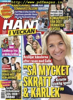 Hant i Veckan – 26 juni 2019