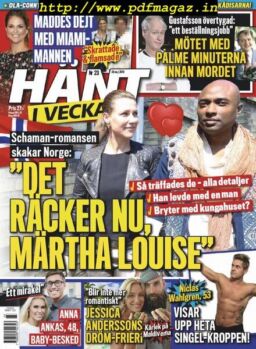Hant i Veckan – 28 maj 2019
