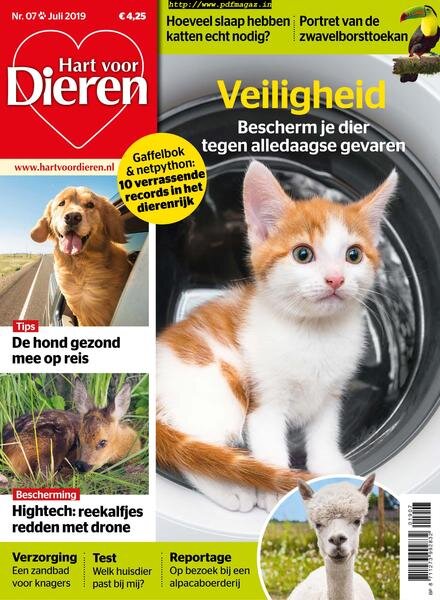 Hart voor Dieren – juli 2019 Cover