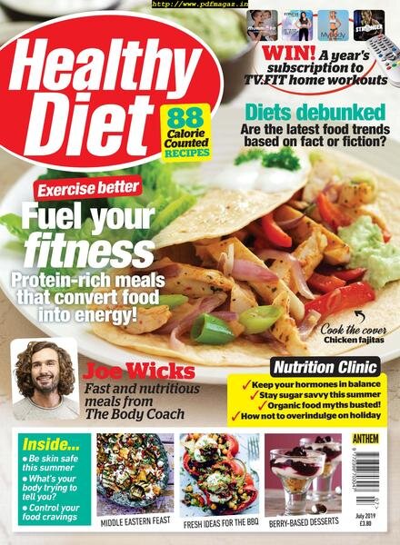 Healthy Diet – July 2019 Cover