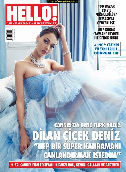 HELLO! – Turkiye – 22 Mayis 2019 Cover