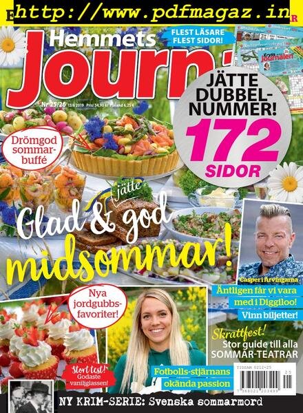 Hemmets Journal – 13 juni 2019 Cover