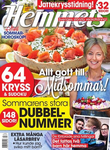 Hemmets Veckotidning – 03 juni 2019 Cover