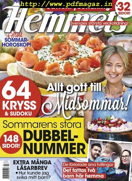 Hemmets Veckotidning – 05 juni 2019 Cover