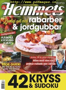 Hemmets Veckotidning – 27 maj 2019