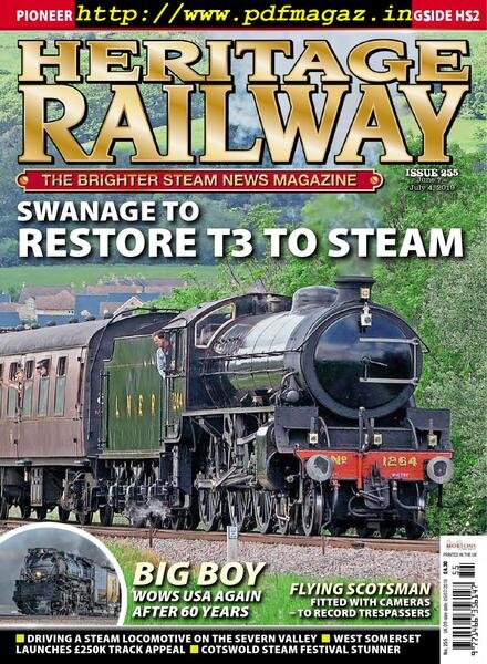 Heritage Railway – June 2019 Cover