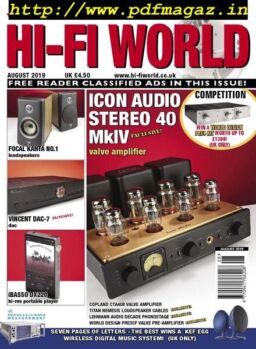Hi-Fi World – August 2019