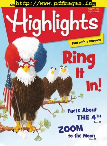 Highlights for Children – July 2019 Cover