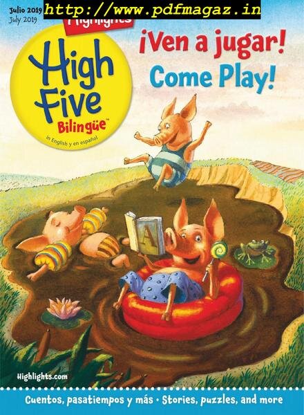 Highlights High Five Bilingue – July 2019 Cover