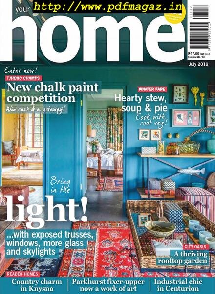 Home South Africa – July 2019 Cover