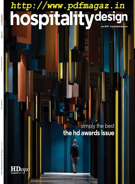 Hospitality Design – June 2019 Cover