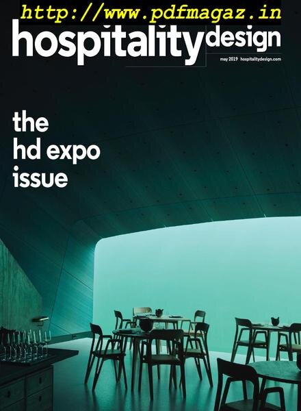 Hospitality Design – May 2019 Cover
