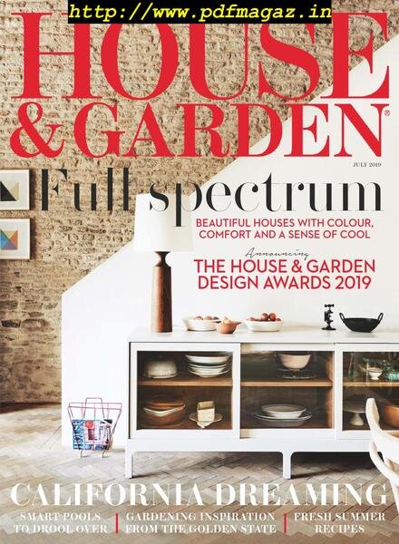 House & Garden UK – July 2019 Cover