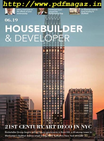 Housebuilder & Developer (HbD) – June 2019 Cover