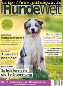 HundeWelt – Juni 2019