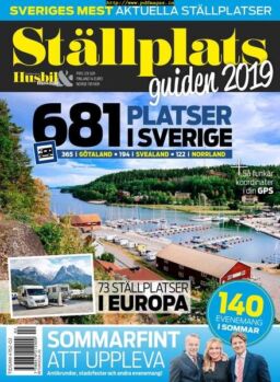 Husbil & Husvagn – 14 maj 2019