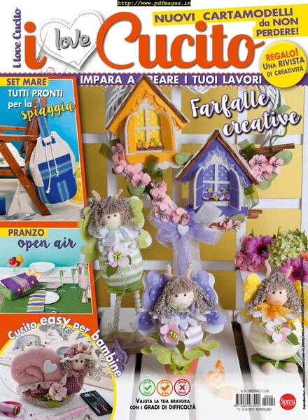 I Love Cucito – giugno 2019 Cover