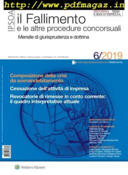 Il Fallimento – Giugno 2019